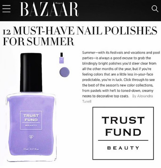 Harper's BAZAAR 12 Must Have Nail Polishes For Summer