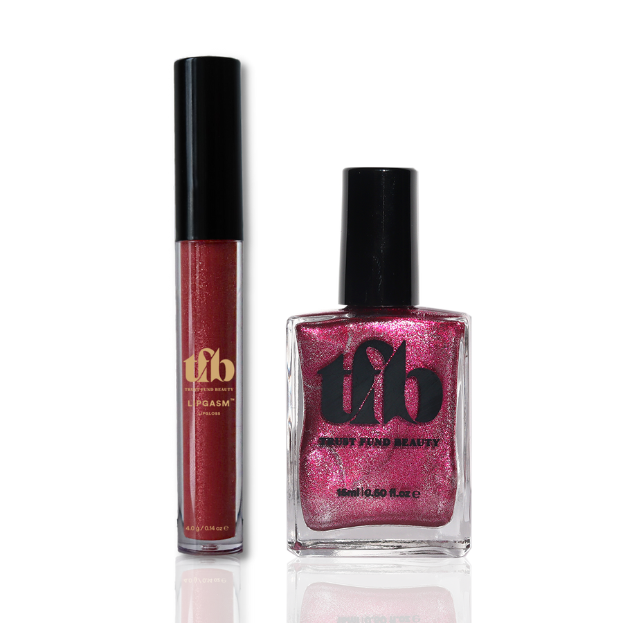 Baddie Nail + Lip Kit